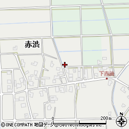 新潟県新潟市南区赤渋4462周辺の地図