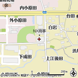 日本通運株式会社　福島支店自動車営業課周辺の地図