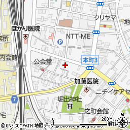 中林糀屋周辺の地図