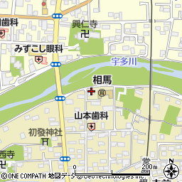 福島県相馬市中野寺前37周辺の地図