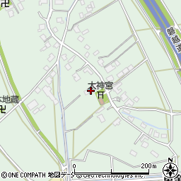新潟県新潟市秋葉区東金沢929周辺の地図