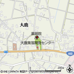 新潟県新潟市秋葉区大鹿266周辺の地図