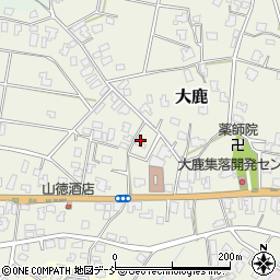 新潟県新潟市秋葉区大鹿528周辺の地図
