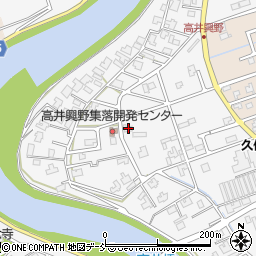 新潟県新潟市南区高井興野206周辺の地図