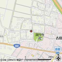 新潟県新潟市秋葉区大鹿231周辺の地図