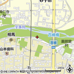 福島県相馬市百槻的場周辺の地図