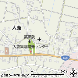新潟県新潟市秋葉区大鹿259周辺の地図