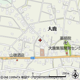 新潟県新潟市秋葉区大鹿533周辺の地図