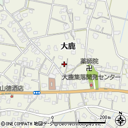 新潟県新潟市秋葉区大鹿487周辺の地図