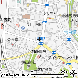 ＳＳＪツアーズ新津店周辺の地図