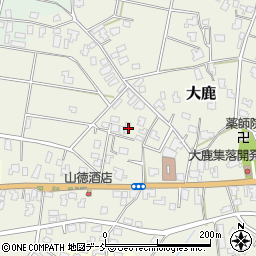 新潟県新潟市秋葉区大鹿573周辺の地図