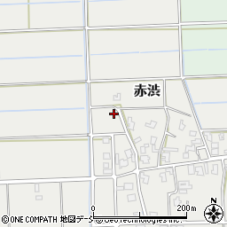 新潟県新潟市南区赤渋462周辺の地図