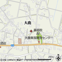 新潟県新潟市秋葉区大鹿493周辺の地図