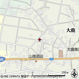 新潟県新潟市秋葉区大鹿571周辺の地図