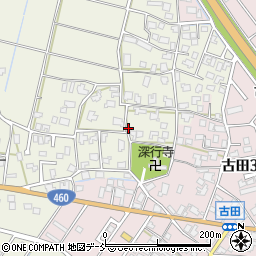 新潟県新潟市秋葉区大鹿10周辺の地図