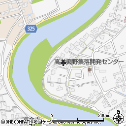 新潟県新潟市南区高井興野314周辺の地図