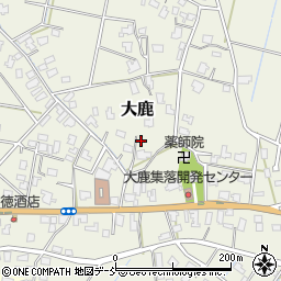 新潟県新潟市秋葉区大鹿485周辺の地図