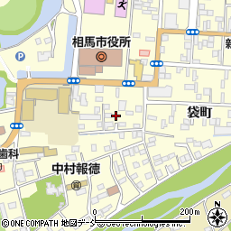 福島県相馬市中村大手先16周辺の地図