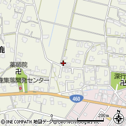 新潟県新潟市秋葉区大鹿1124周辺の地図
