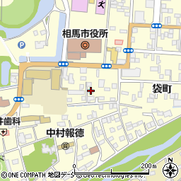 福島県相馬市中村大手先24周辺の地図