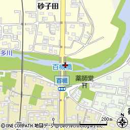 百槻橋周辺の地図