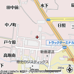 福島県トラック協会周辺の地図