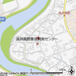 新潟県新潟市南区高井興野361周辺の地図