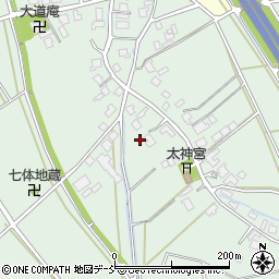 新潟県新潟市秋葉区東金沢926周辺の地図