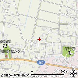 新潟県新潟市秋葉区大鹿221周辺の地図