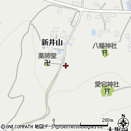 福島県伊達市保原町所沢新井山52-2周辺の地図