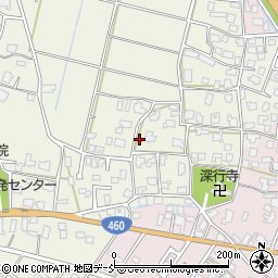 新潟県新潟市秋葉区大鹿224周辺の地図