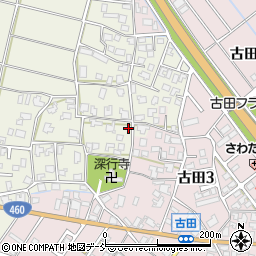 新潟県新潟市秋葉区大鹿5周辺の地図