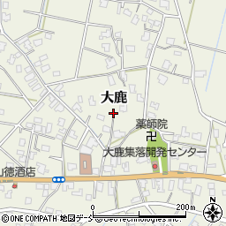 新潟県新潟市秋葉区大鹿471周辺の地図