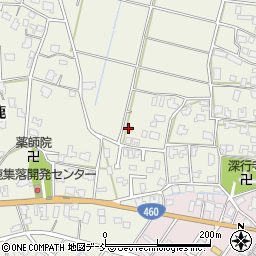 新潟県新潟市秋葉区大鹿1133周辺の地図
