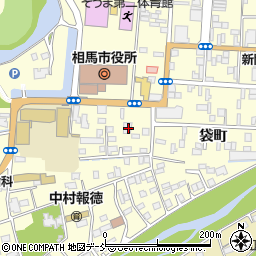 福島県相馬市中村大手先13周辺の地図