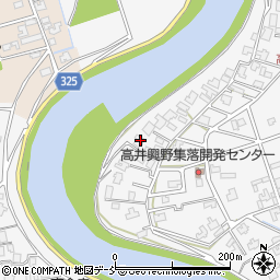 新潟県新潟市南区高井興野343周辺の地図