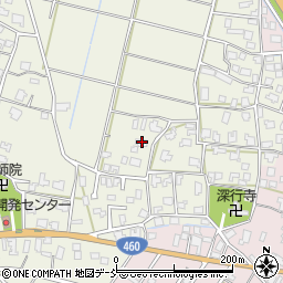 新潟県新潟市秋葉区大鹿208周辺の地図