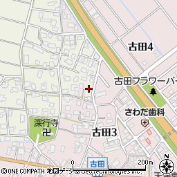 新潟県新潟市秋葉区大鹿1390周辺の地図