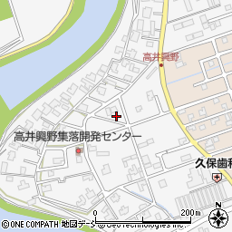 新潟県新潟市南区高井興野349-8周辺の地図