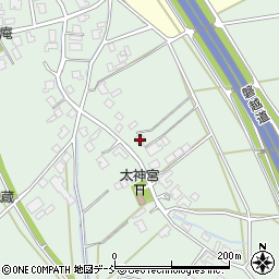 新潟県新潟市秋葉区東金沢793周辺の地図