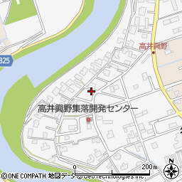 新潟県新潟市南区高井興野363-1周辺の地図