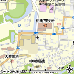 福島県相馬市中村大手先8周辺の地図