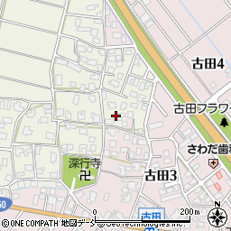 新潟県新潟市秋葉区大鹿30周辺の地図