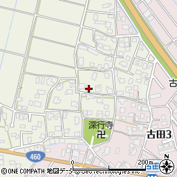 新潟県新潟市秋葉区大鹿20周辺の地図