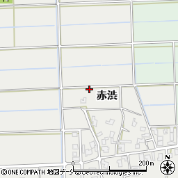 新潟県新潟市南区赤渋4468周辺の地図