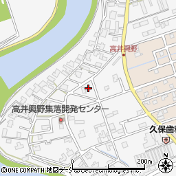 新潟県新潟市南区高井興野349-7周辺の地図