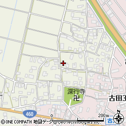 新潟県新潟市秋葉区大鹿12周辺の地図