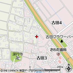 新潟県新潟市秋葉区大鹿1391周辺の地図