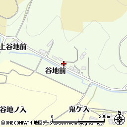 福島県伊達市保原町大柳谷地前周辺の地図