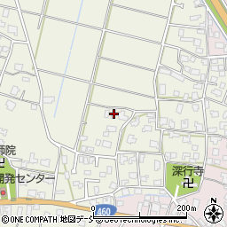 新潟県新潟市秋葉区大鹿206周辺の地図